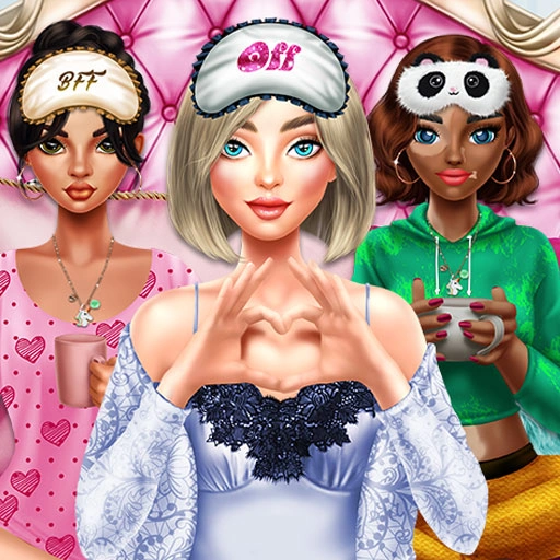 BFFs Luxury Loungewear &mdash; soft loungewear styling game cover